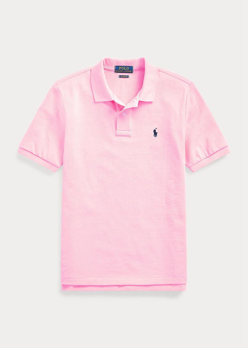 Poleras Polo Ralph Lauren Niño 6-14 Años Cotton Mesh Chile Rosas IYEXU-2910